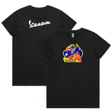 VESPA GIRL - WOMENS TEE